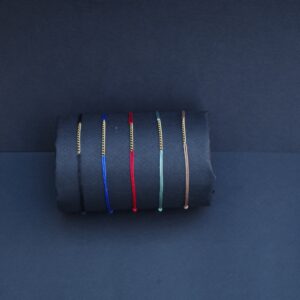 bracelet jade “moins −”