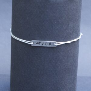 bracelet jade “why not” médaillon inox