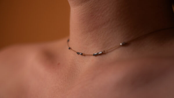 bijou Morse Skin Argent b