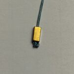 Perle Slide rectangle doré