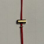 Perle Slide barre dorée