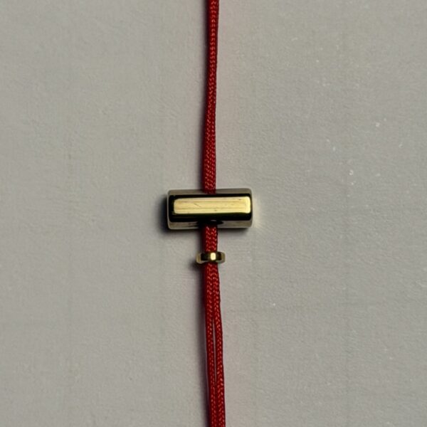 Perle Slide barre dorée