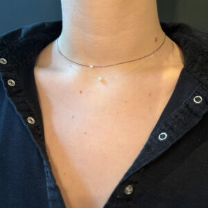 collier sirène d'eau douce