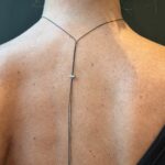 collier + : noir argent back